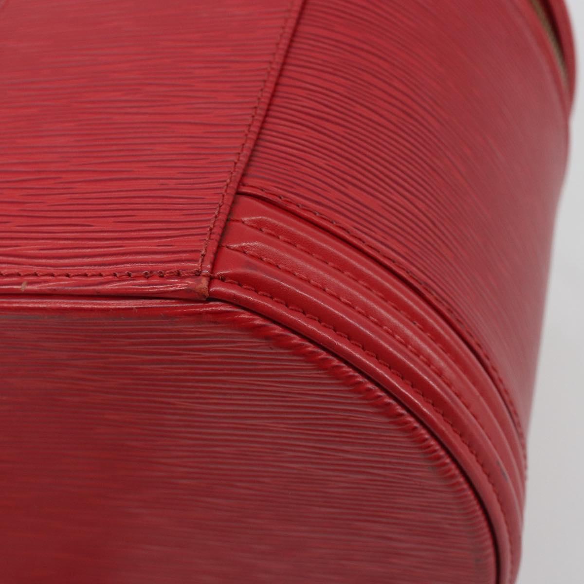 LOUIS VUITTON Epi Cannes Hand Bag Red M48037 LV Auth hk3944