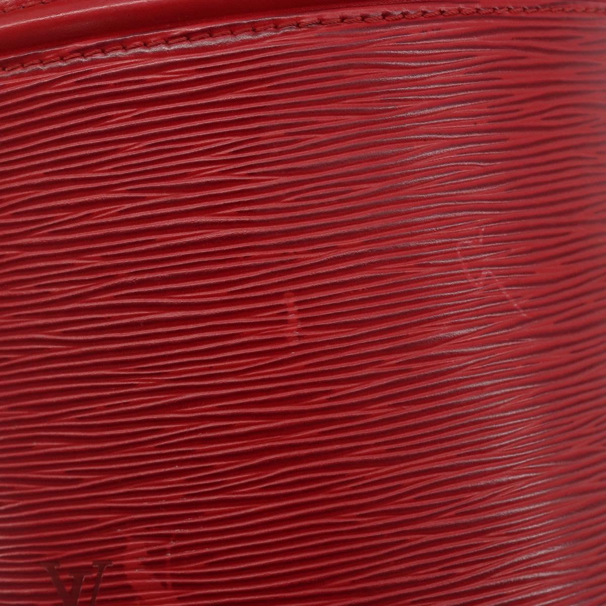 LOUIS VUITTON Epi Cannes Hand Bag Red M48037 LV Auth hk3944