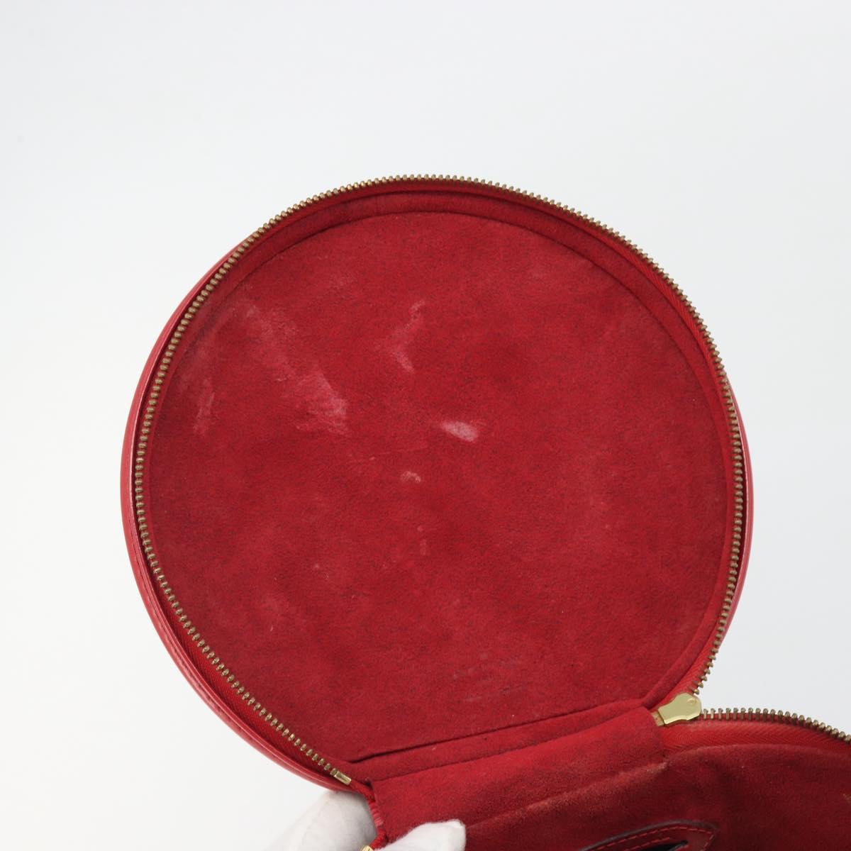 LOUIS VUITTON Epi Cannes Hand Bag Red M48037 LV Auth hk3944