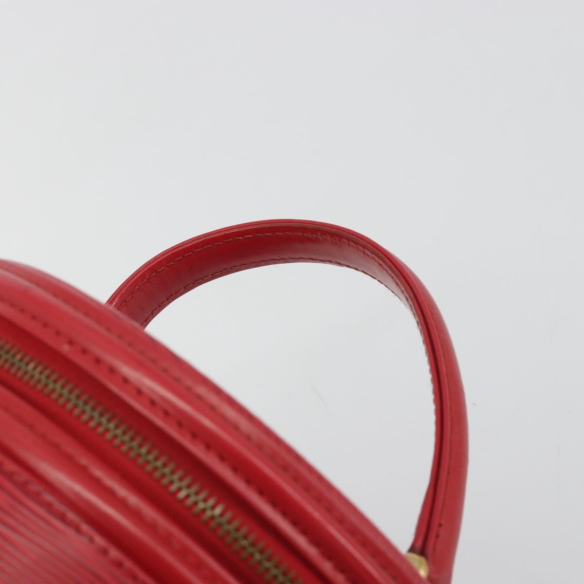 LOUIS VUITTON Epi Cannes Hand Bag Red M48037 LV Auth hk3944
