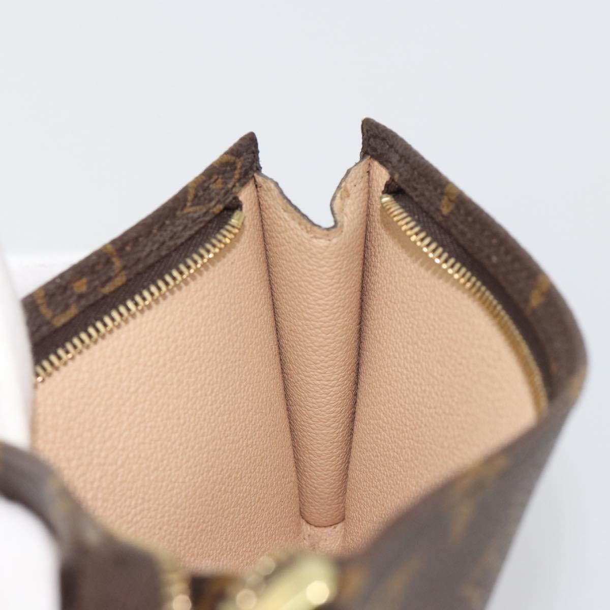 LOUIS VUITTON Monogram Bucket GM Accessory Pouch LV Auth hk3951