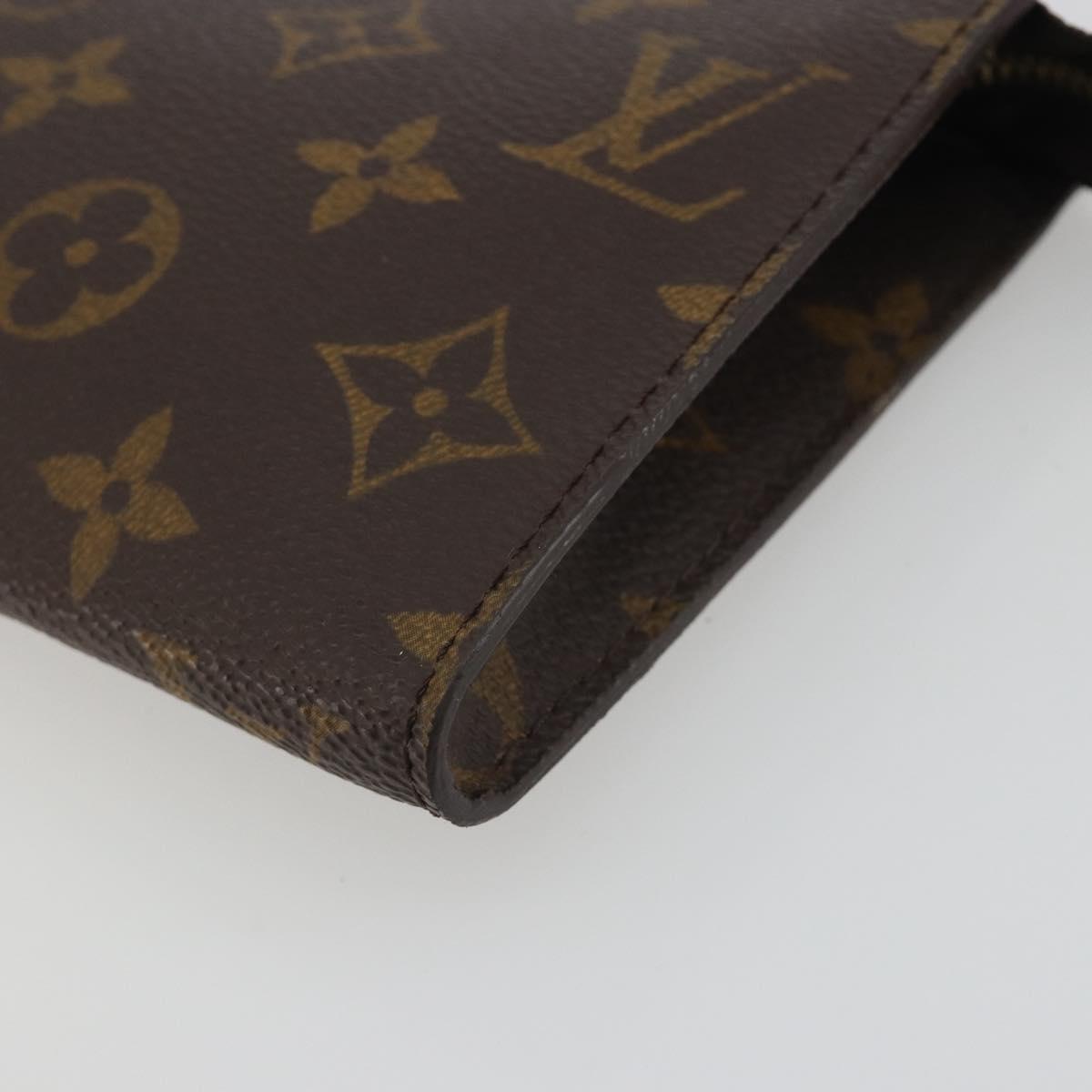 LOUIS VUITTON Monogram Bucket GM Accessory Pouch LV Auth hk3951