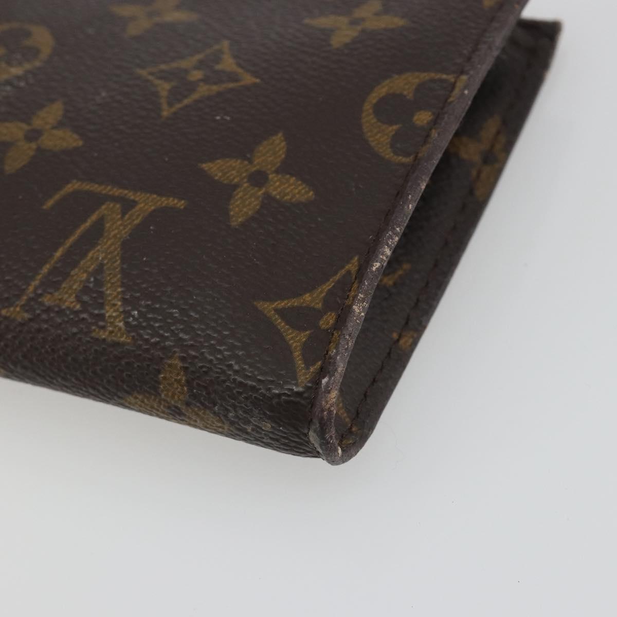 LOUIS VUITTON Monogram Bucket PM Accessory Pouch LV Auth hk3954