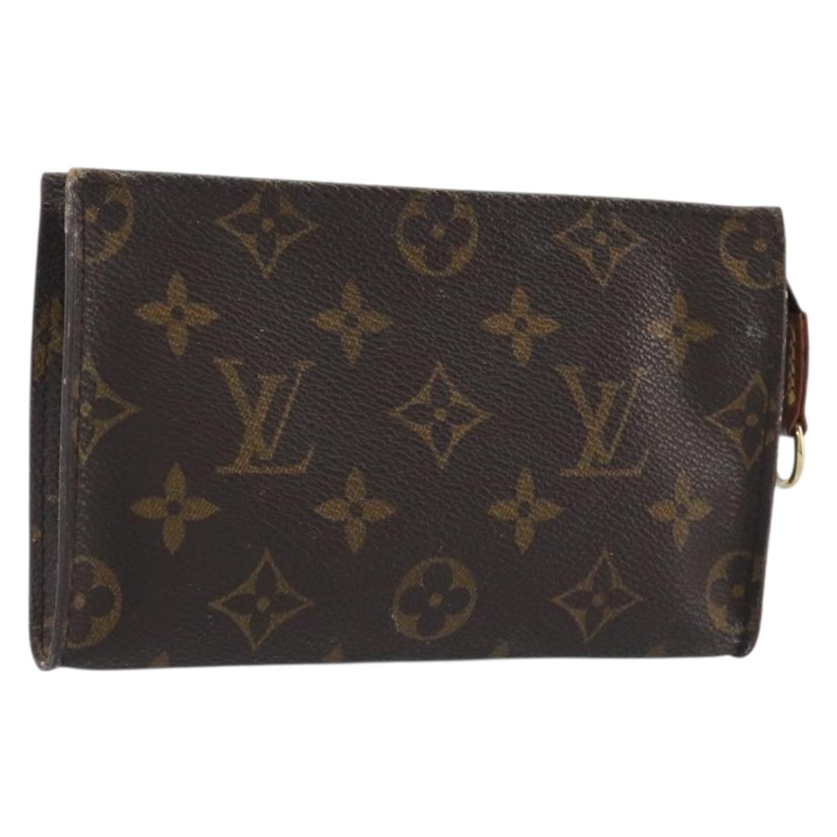 LOUIS VUITTON Monogram Bucket PM Accessory Pouch LV Auth hk3954