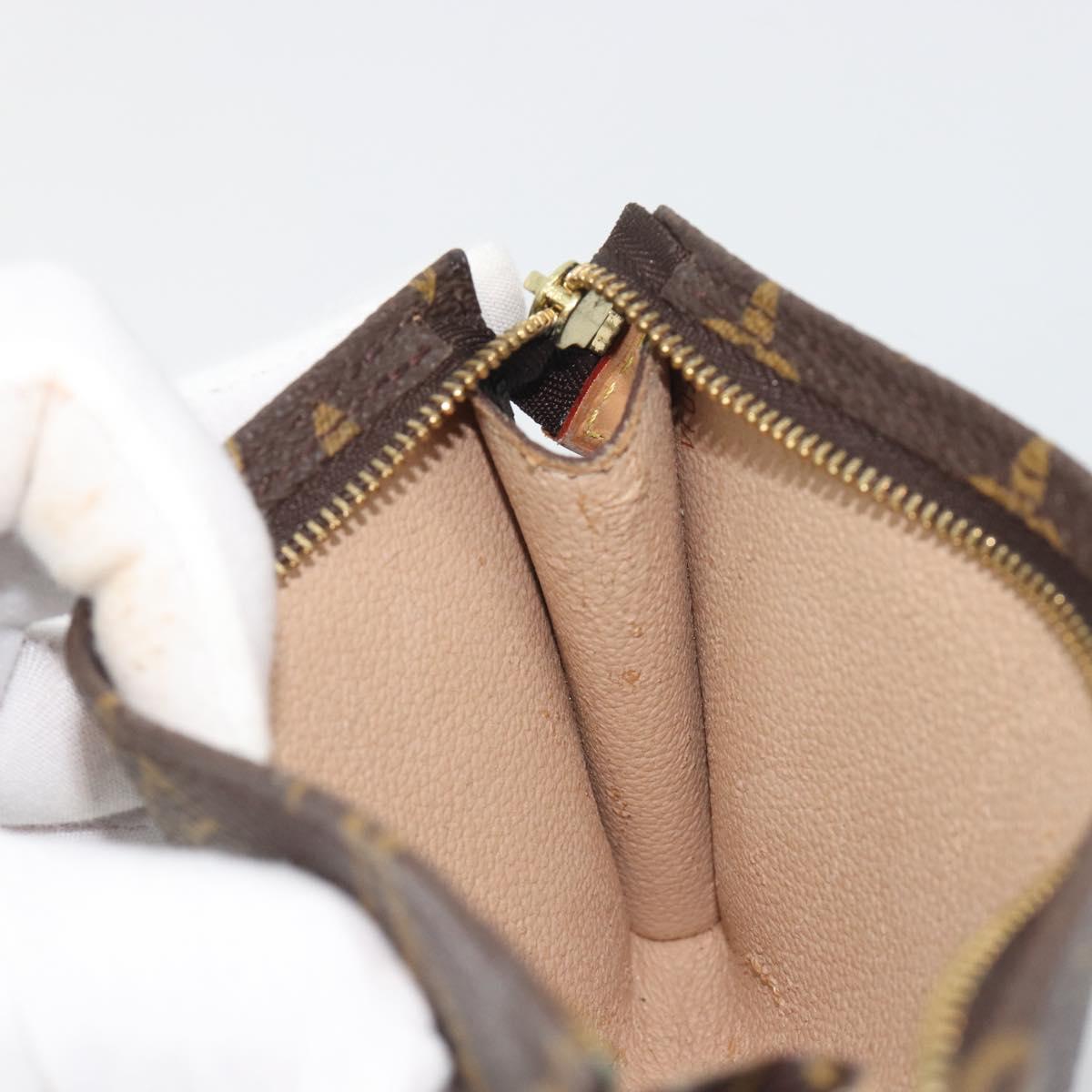 LOUIS VUITTON Monogram Bucket PM Accessory Pouch LV Auth hk3955