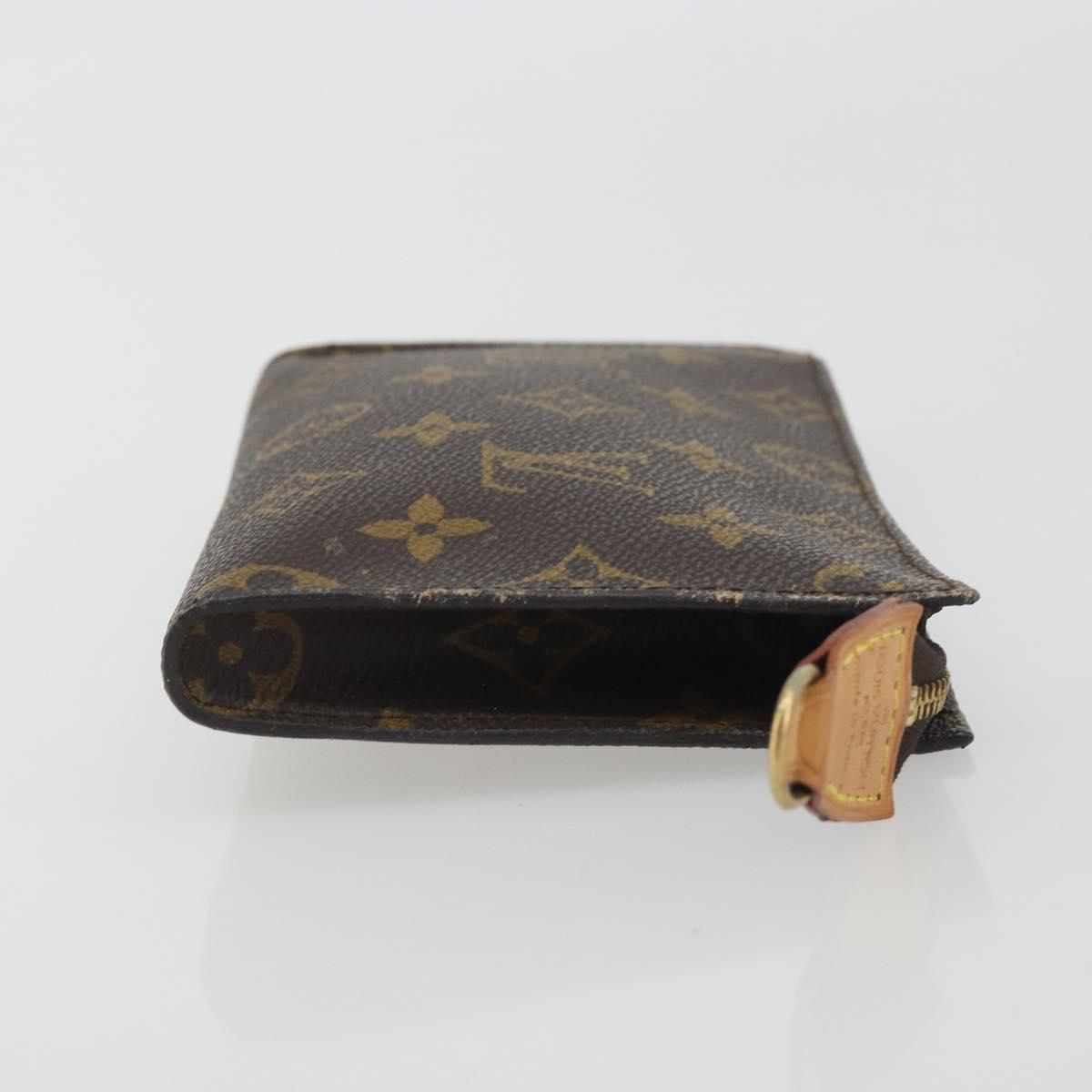 LOUIS VUITTON Monogram Bucket PM Accessory Pouch LV Auth hk3955