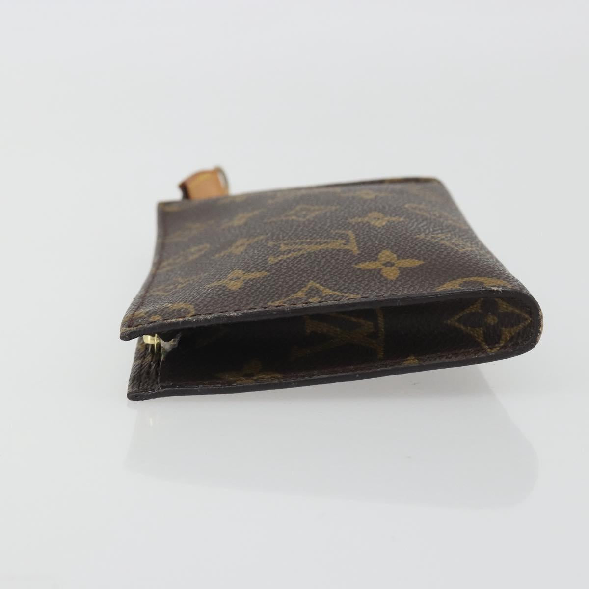 LOUIS VUITTON Monogram Bucket PM Accessory Pouch LV Auth hk3955