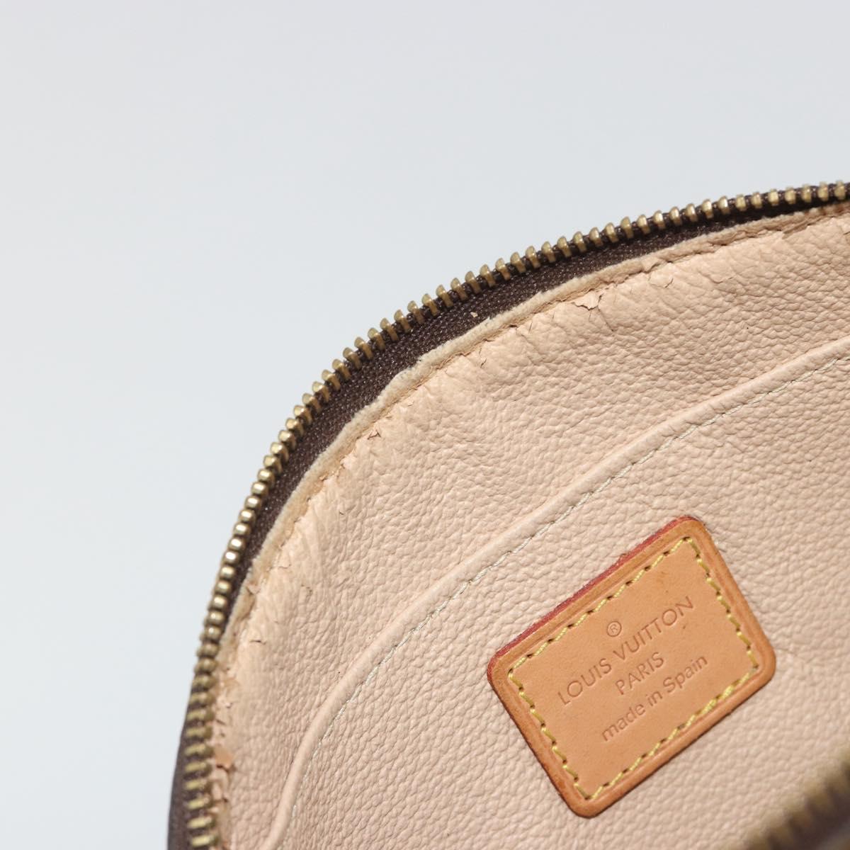 LOUIS VUITTON Monogram Pochette Cosmetic PM Pouch M43998 LV Auth hk3957