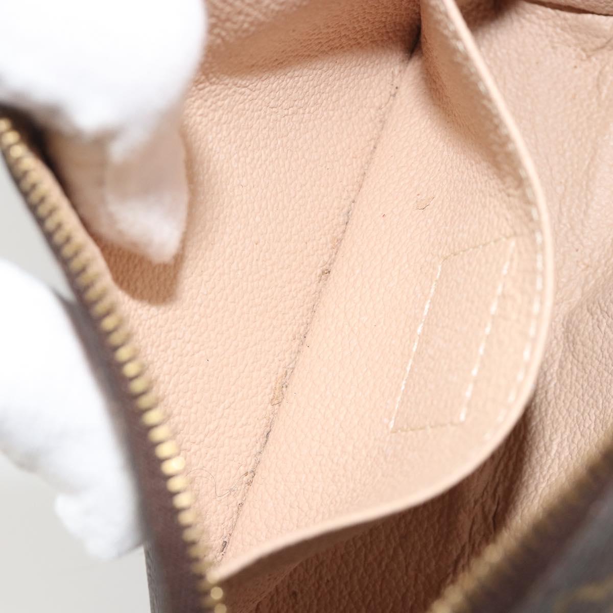 LOUIS VUITTON Monogram Pochette Cosmetic PM Pouch M43998 LV Auth hk3957