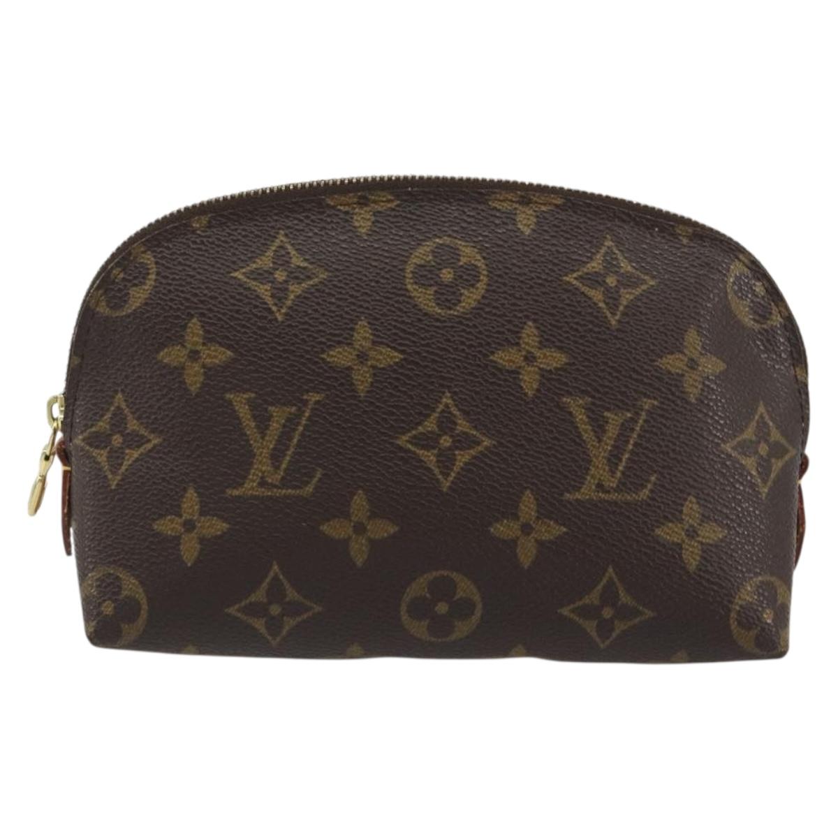 LOUIS VUITTON Monogram Pochette Cosmetic PM Pouch M43998 LV Auth hk3957