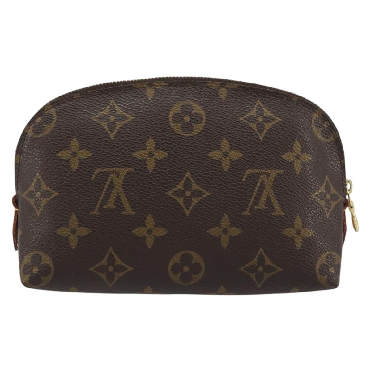 LOUIS VUITTON Monogram Pochette Cosmetic PM Pouch M43998 LV Auth hk3957