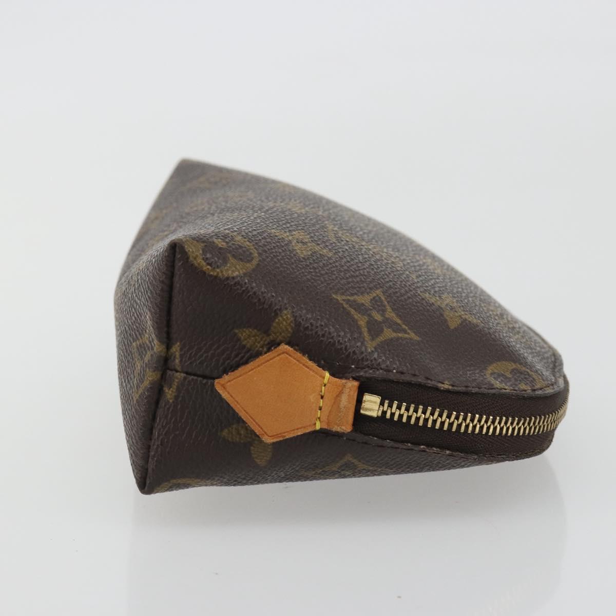 LOUIS VUITTON Monogram Pochette Cosmetic PM Pouch M43998 LV Auth hk3957