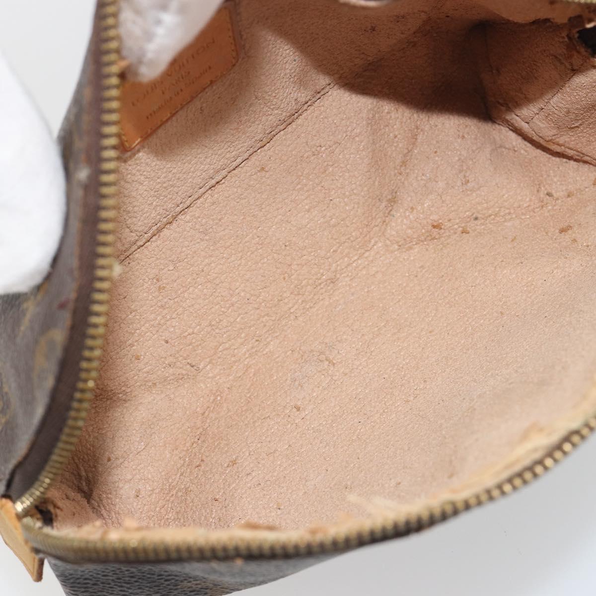 LOUIS VUITTON Monogram Pochette Cosmetic PM Pouch M43998 LV Auth hk3958