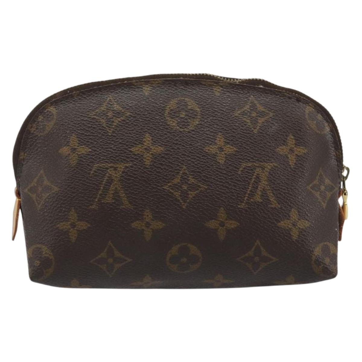 LOUIS VUITTON Monogram Pochette Cosmetic PM Pouch M43998 LV Auth hk3958