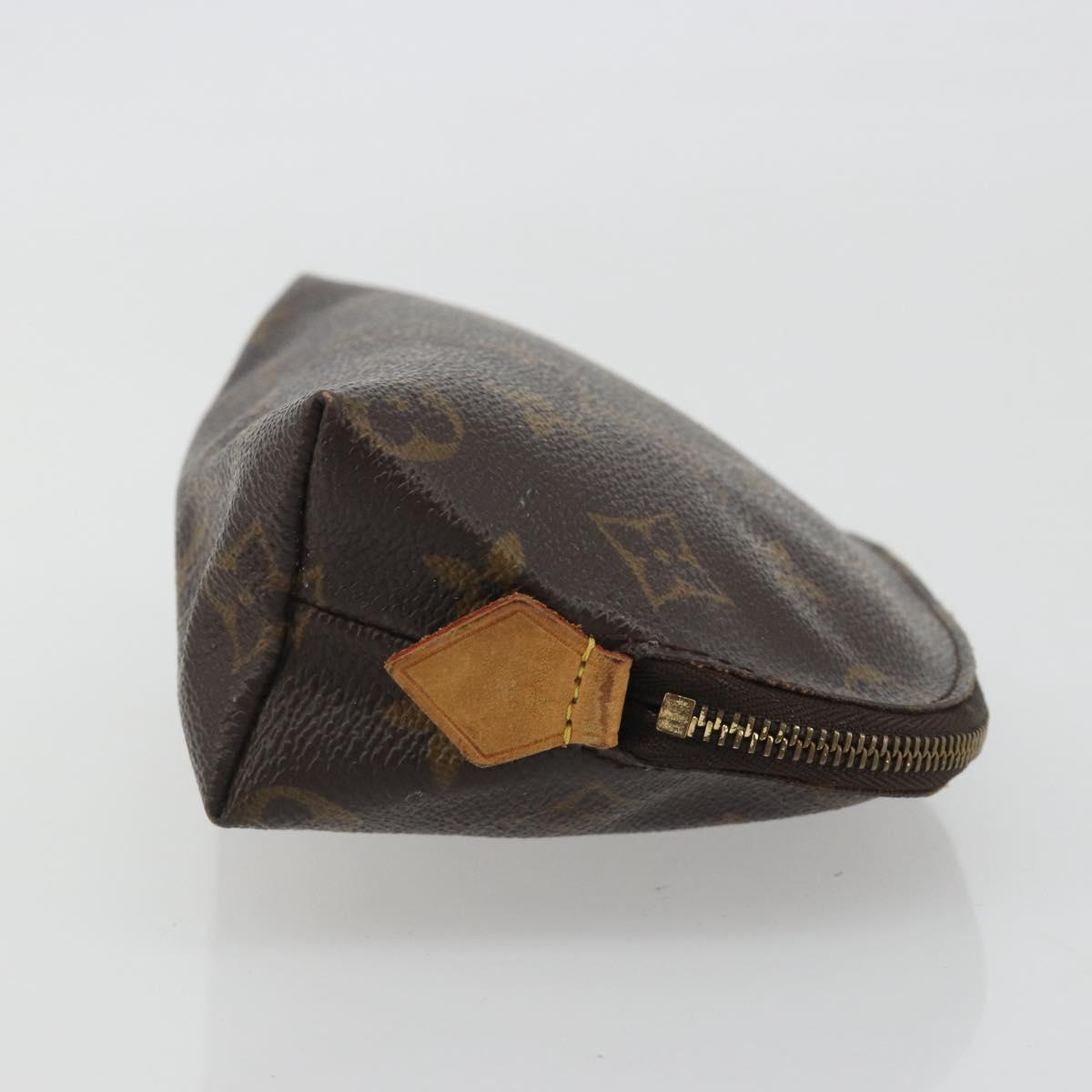 LOUIS VUITTON Monogram Pochette Cosmetic PM Pouch M43998 LV Auth hk3958