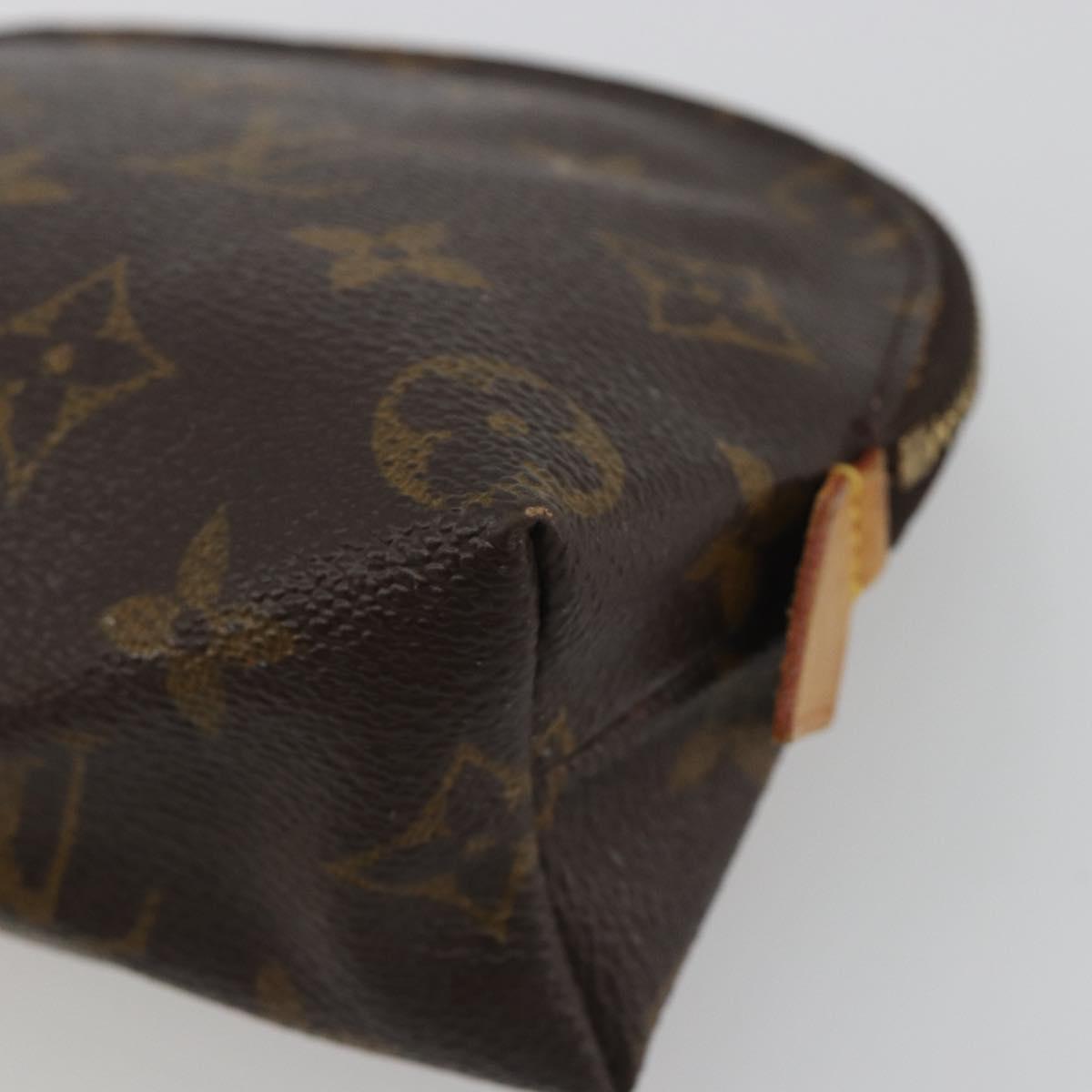 LOUIS VUITTON Monogram Pochette Cosmetic PM Pouch M43998 LV Auth hk3958