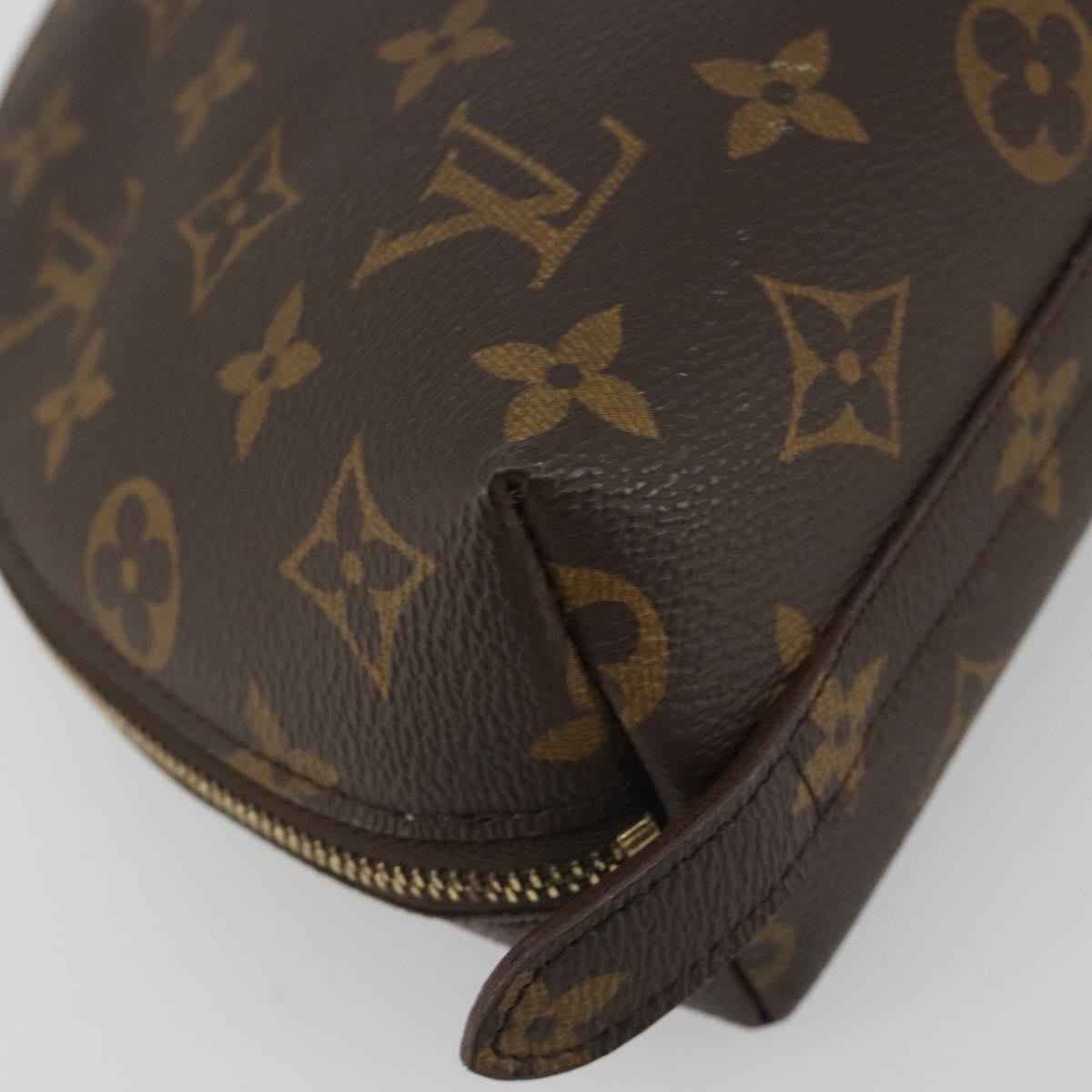 LOUIS VUITTON Monogram Pochette Cosmetic GM Cosmetic Pouch M47353 LV Auth hk3959