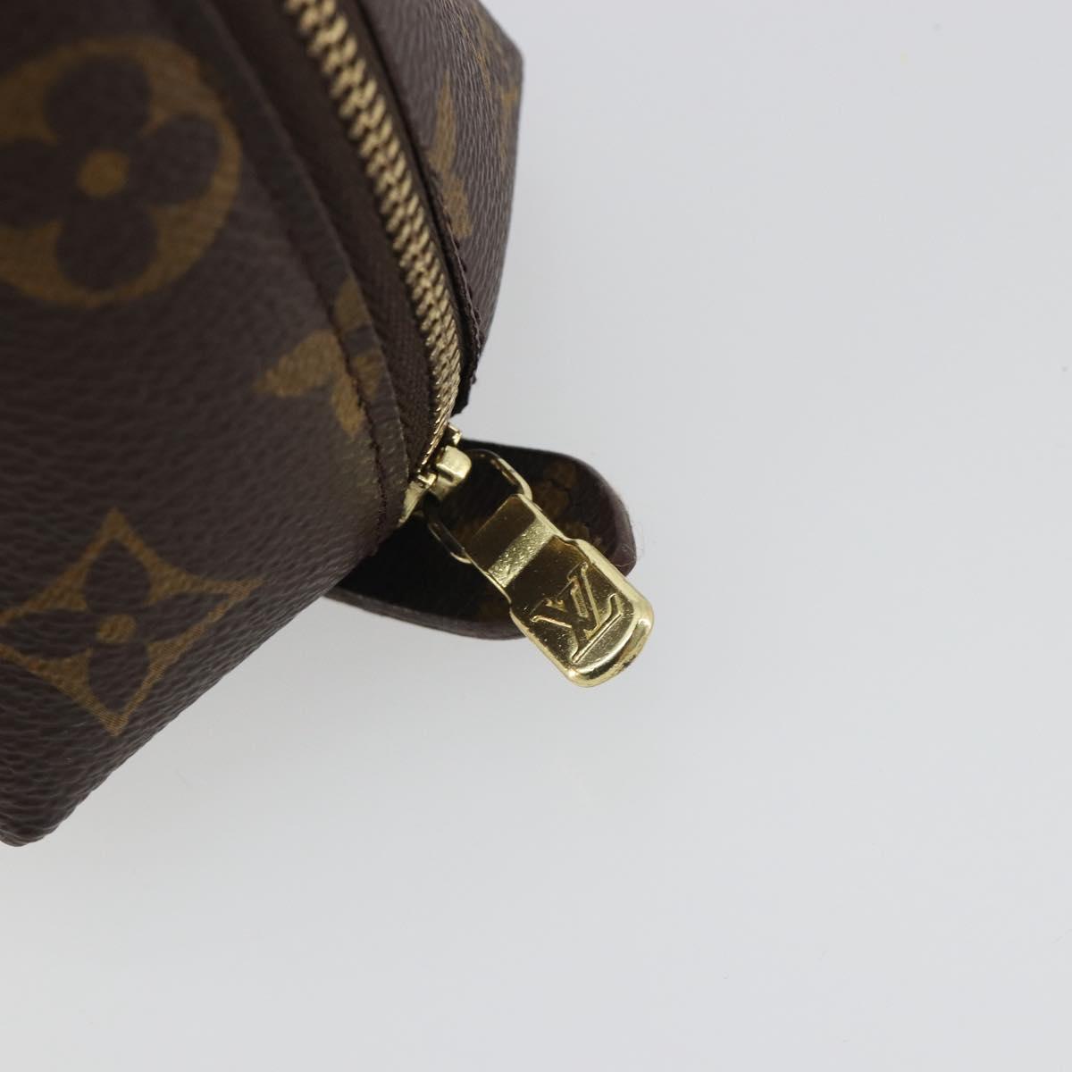 LOUIS VUITTON Monogram Pochette Cosmetic GM Cosmetic Pouch M47353 LV Auth hk3959