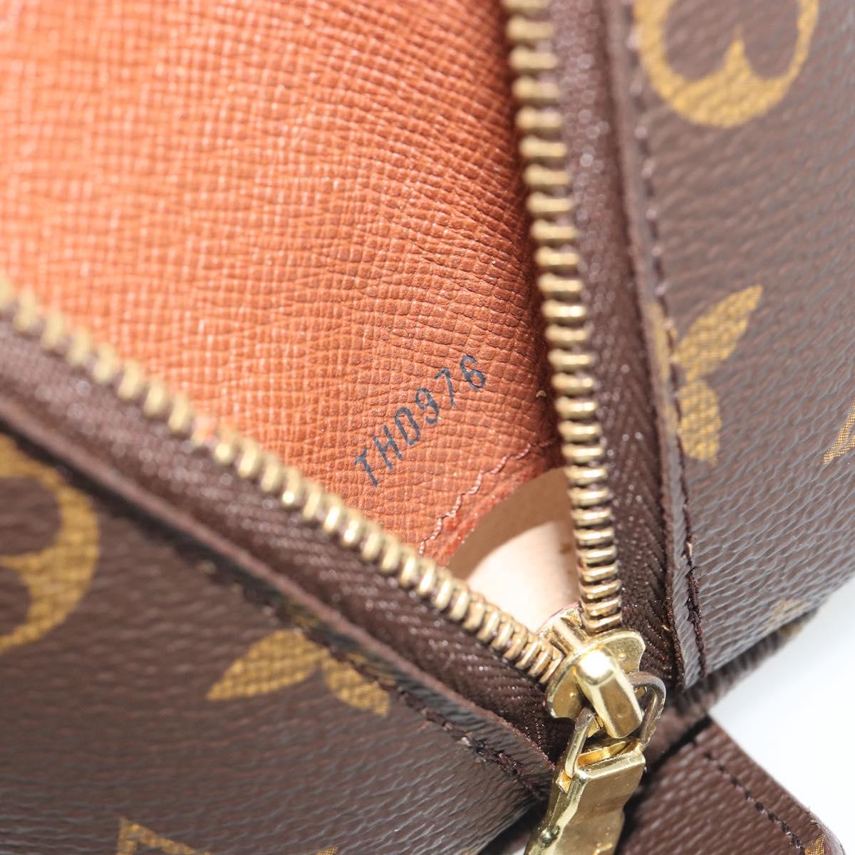 LOUIS VUITTON Monogram Pochette Cosmetic GM Cosmetic Pouch M47353 LV Auth hk3959