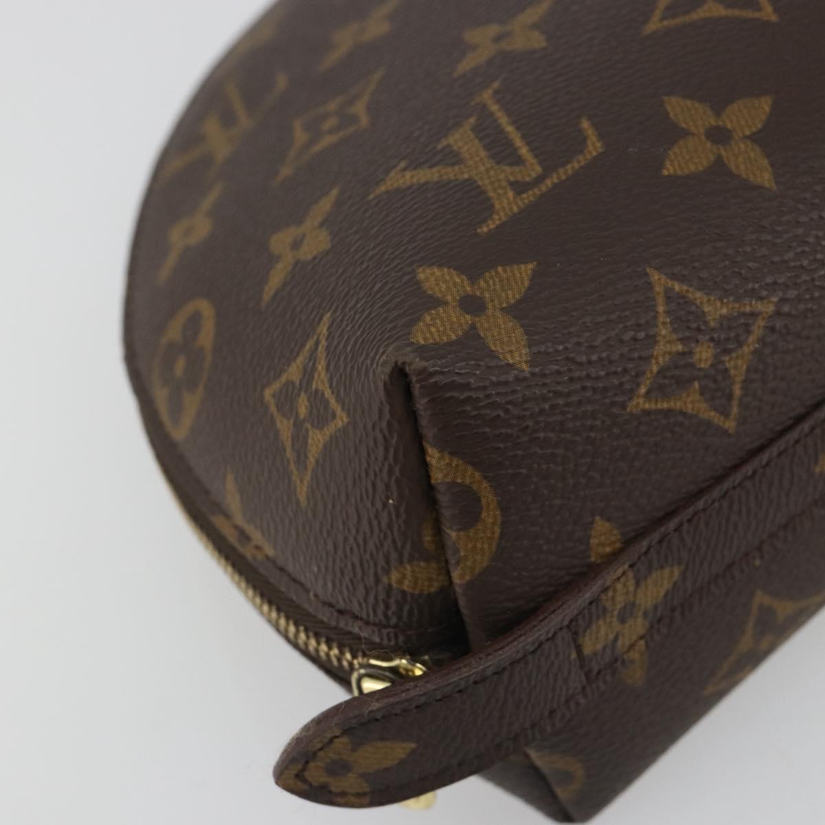 LOUIS VUITTON Monogram Pochette Cosmetic GM Cosmetic Pouch M47353 LV Auth hk3959