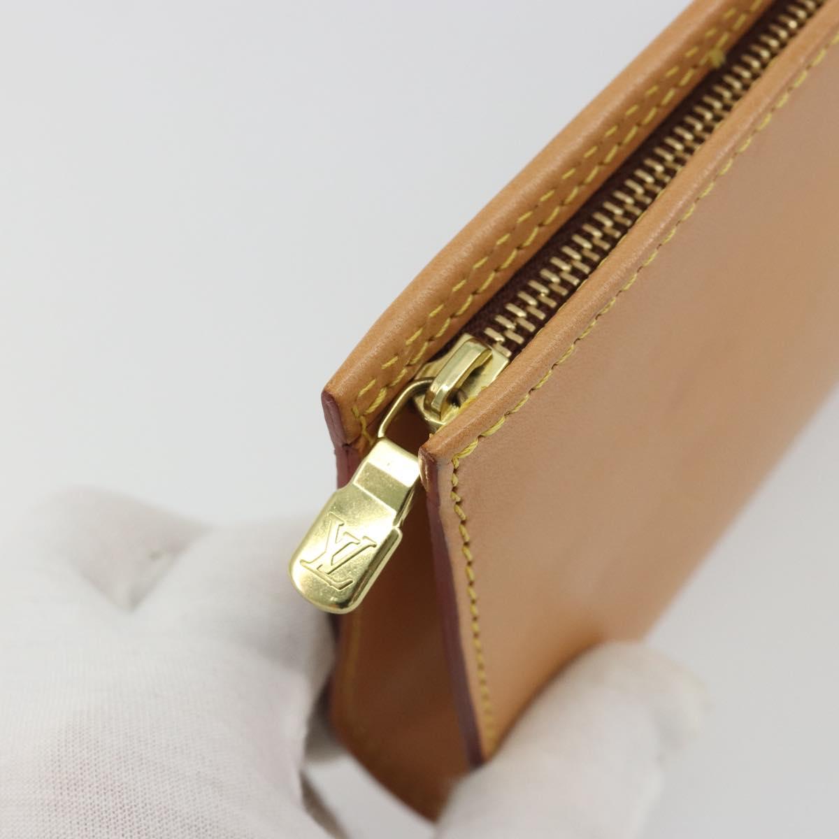 LOUIS VUITTON Nomad Male Ventiem Pouch 20th Anniversary Beige M99070 Auth hk3960