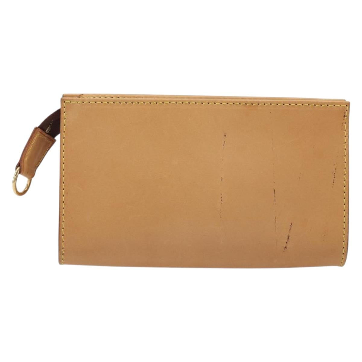 LOUIS VUITTON Nomad Male Ventiem Pouch 20th Anniversary Beige M99070 Auth hk3960