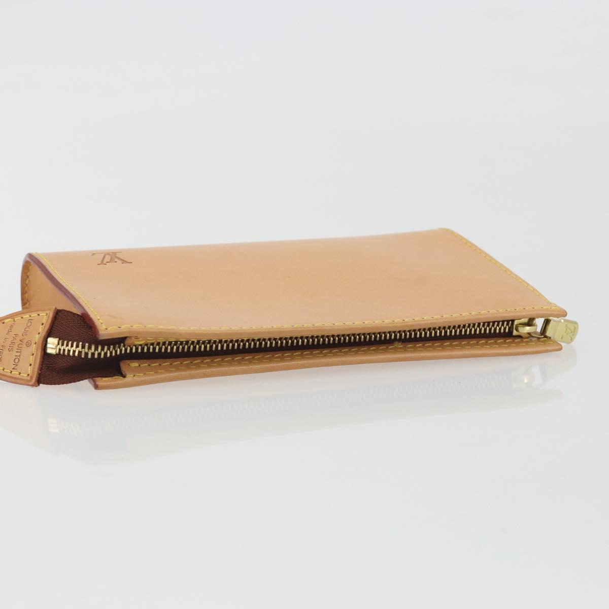 LOUIS VUITTON Nomad Male Ventiem Pouch 20th Anniversary Beige M99070 Auth hk3960