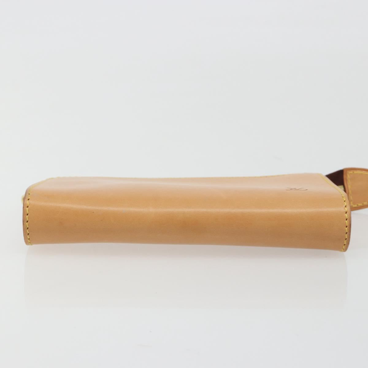 LOUIS VUITTON Nomad Male Ventiem Pouch 20th Anniversary Beige M99070 Auth hk3960