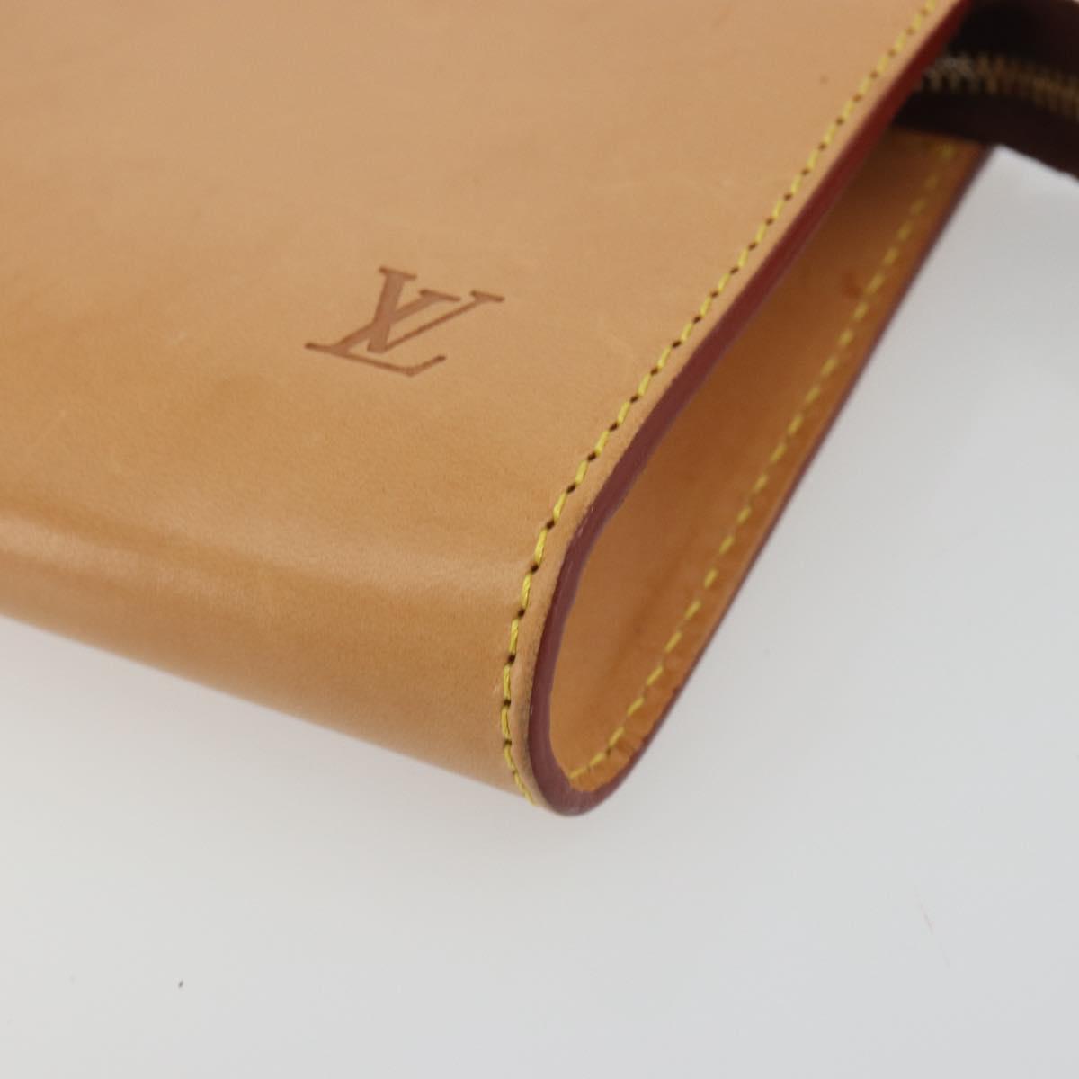 LOUIS VUITTON Nomad Male Ventiem Pouch 20th Anniversary Beige M99070 Auth hk3960