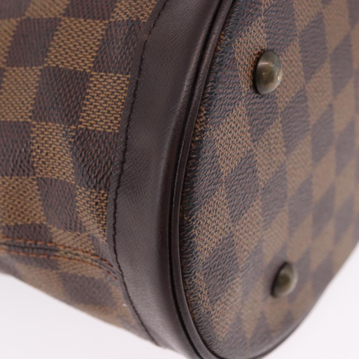 LOUIS VUITTON Damier Ebene Marais Shoulder Bag N42240 LV Auth hk3963