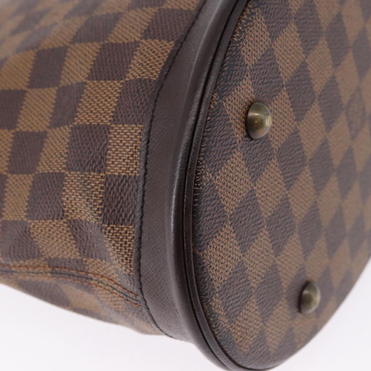 LOUIS VUITTON Damier Ebene Marais Shoulder Bag N42240 LV Auth hk3963