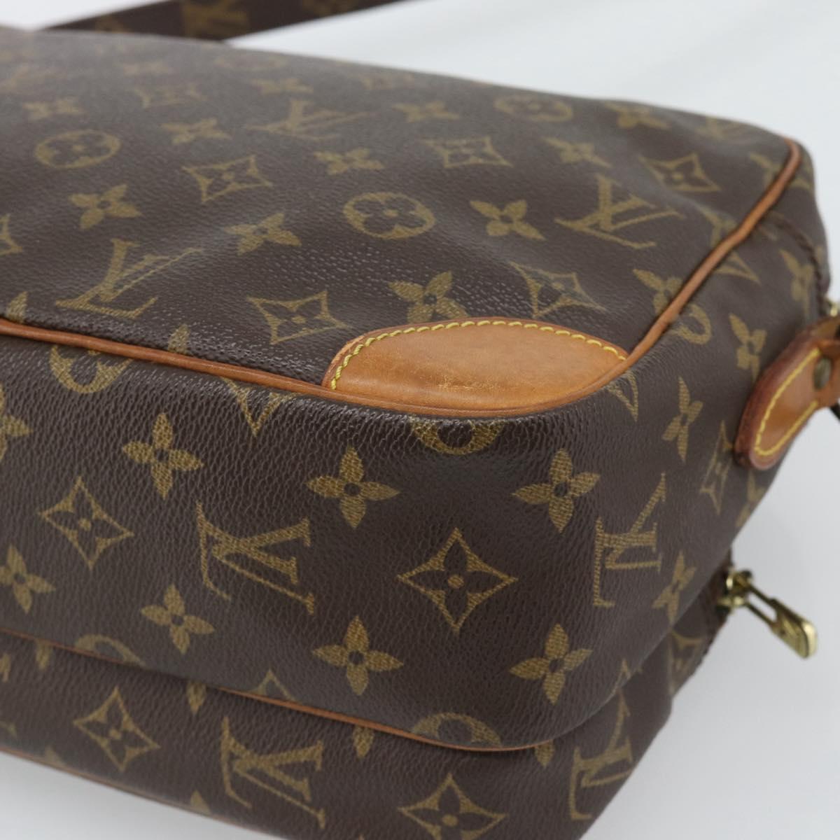 LOUIS VUITTON Monogram Nile Shoulder Bag M45244 LV Auth hk3964