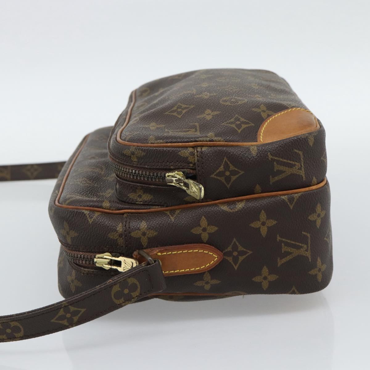 LOUIS VUITTON Monogram Nile Shoulder Bag M45244 LV Auth hk3964