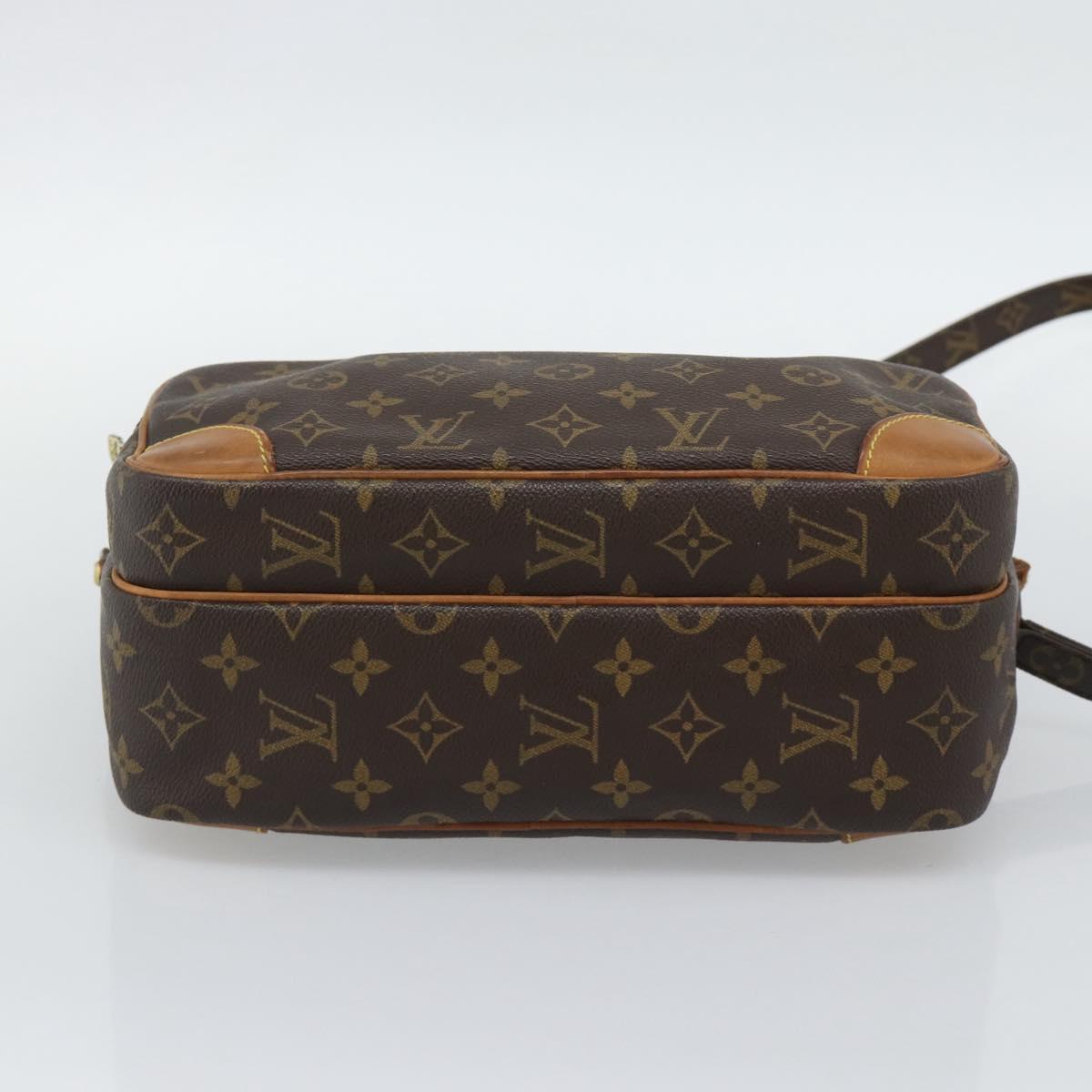 LOUIS VUITTON Monogram Nile Shoulder Bag M45244 LV Auth hk3964