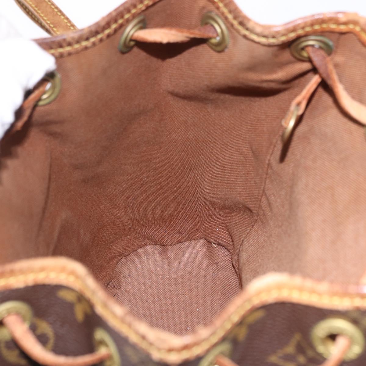 LOUIS VUITTON Monogram Montsouris PM Backpack M51137 LV Auth hk3968