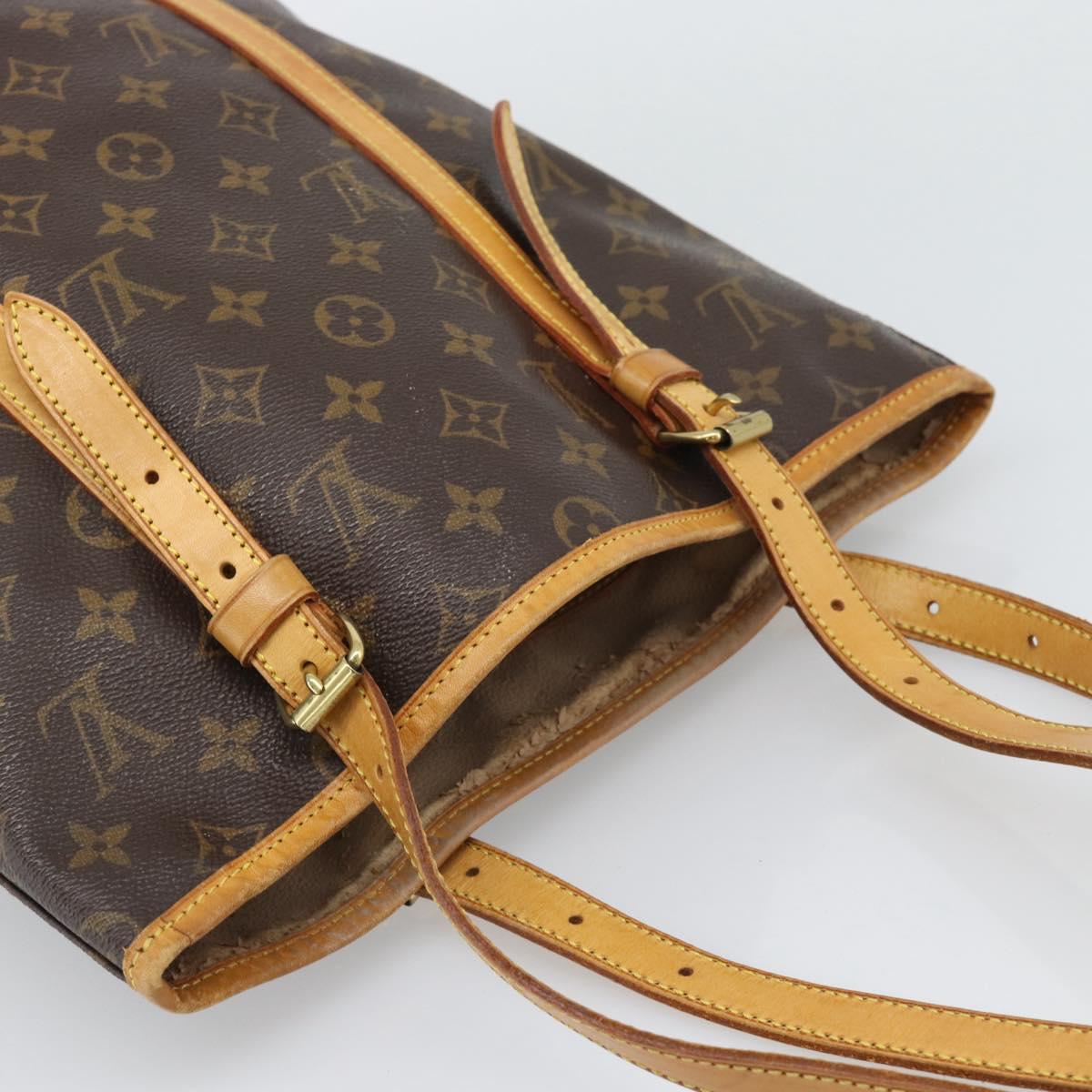 LOUIS VUITTON Monogram Bucket GM Shoulder Bag M42236 LV Auth hk3969