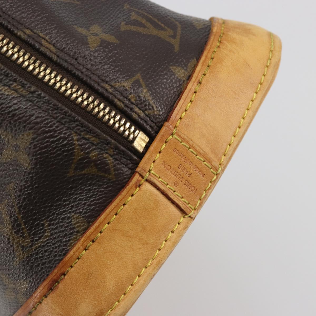 LOUIS VUITTON Monogram Alma Hand Bag M51130 LV Auth hk3970