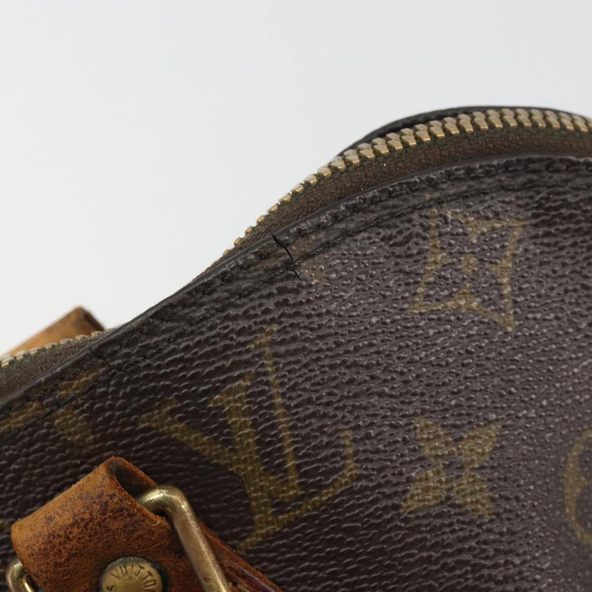 LOUIS VUITTON Monogram Alma Hand Bag M51130 LV Auth hk3970