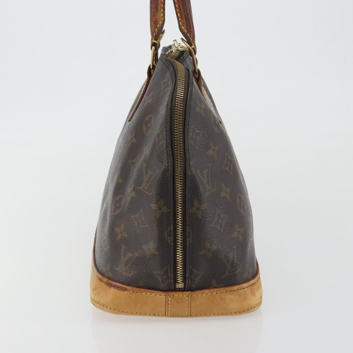 LOUIS VUITTON Monogram Alma Hand Bag M51130 LV Auth hk3970