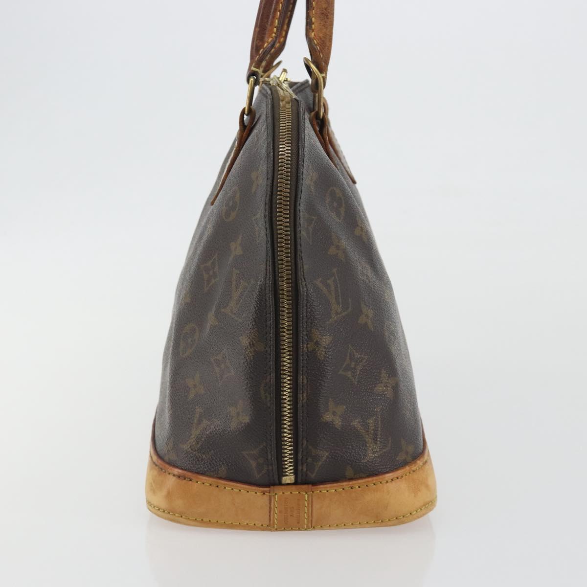 LOUIS VUITTON Monogram Alma Hand Bag M51130 LV Auth hk3970
