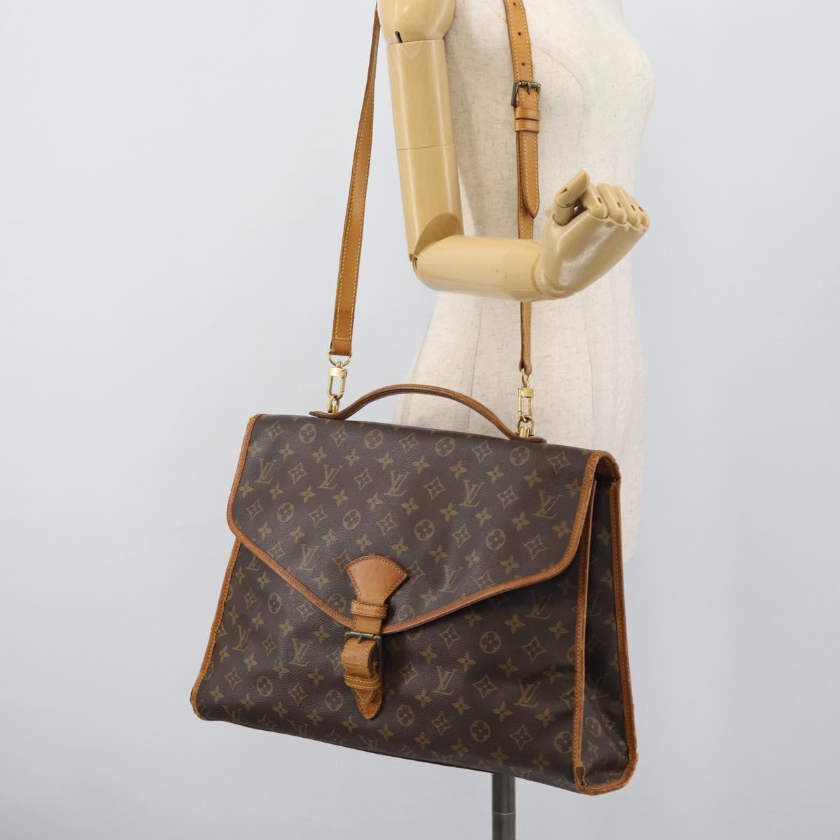 LOUIS VUITTON Monogram Beverly MM Shoulder Bag M40121 LV Auth hk3974