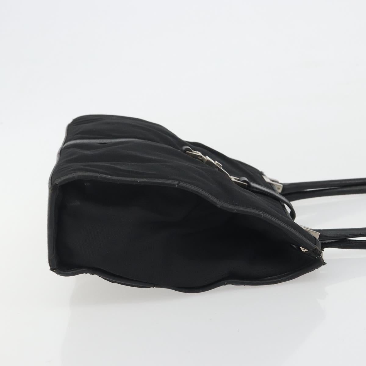 GUCCI Jackie Tote Bag Black Silver 002 1073 Auth hk3988