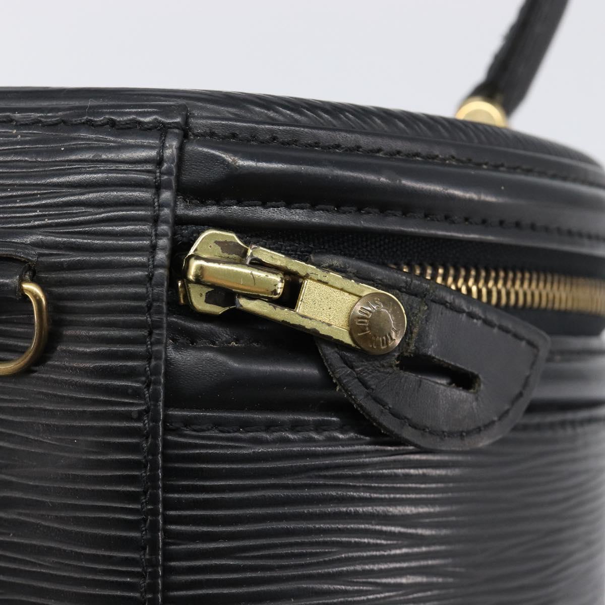 LOUIS VUITTON Epi Cannes Hand Bag Black M48032 LV Auth hk4006