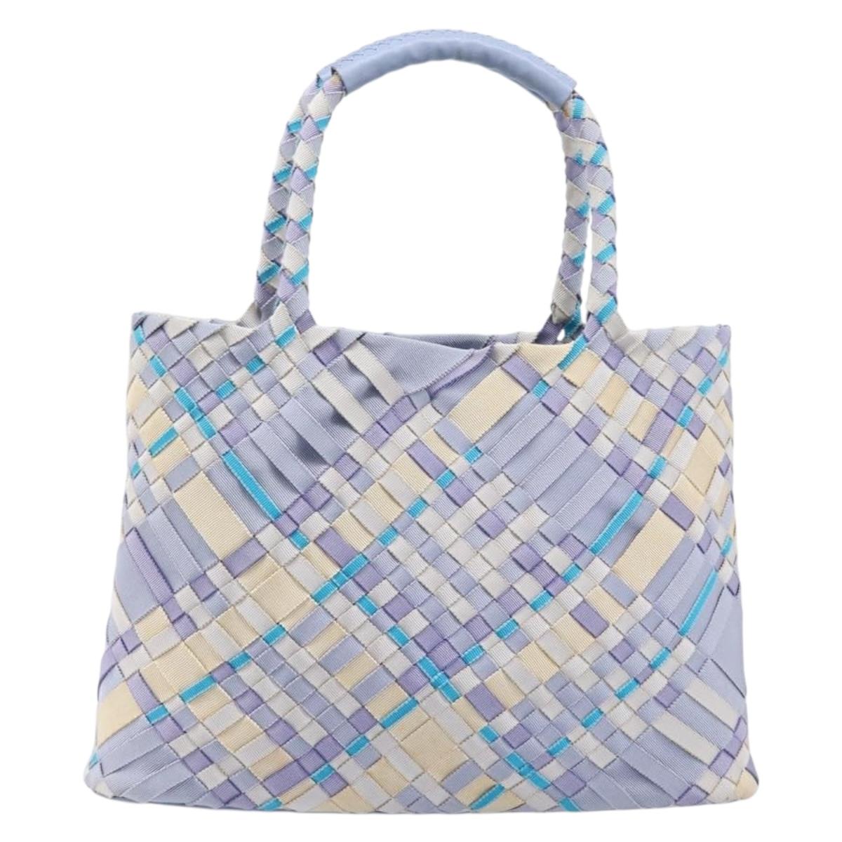 Salvatore Ferragamo Tote Bag Canvas Purple Auth hk4016