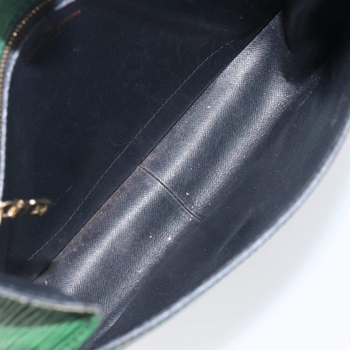 LOUIS VUITTON Epi Saint Cloud GM Shoulder Bag Green M52194 LV Auth hk4028