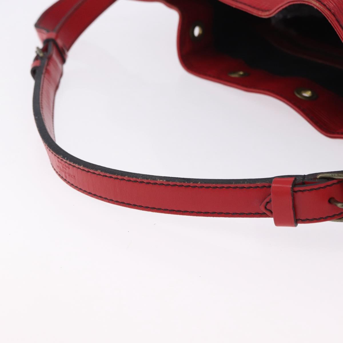 LOUIS VUITTON Epi Noe Shoulder Bag Red M44007 LV Auth hk4029