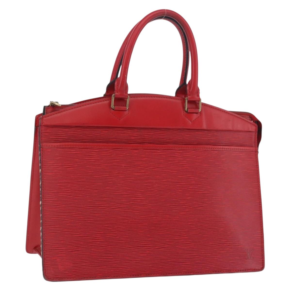 LOUIS VUITTON Epi Riviera Hand Bag Red M48187 LV Auth hk4031