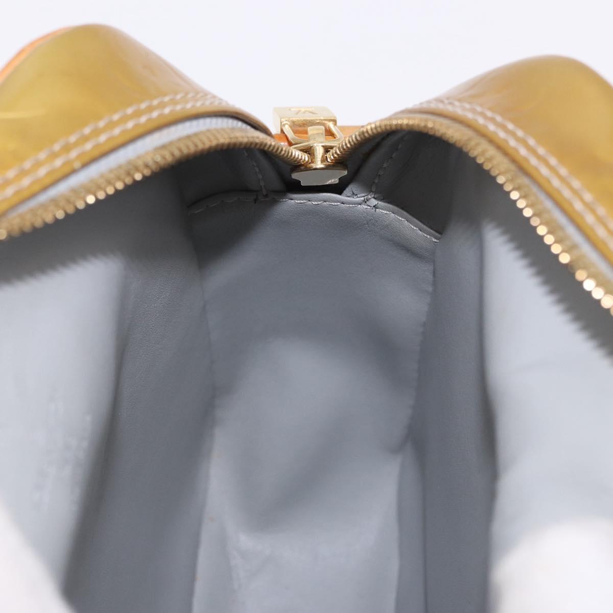 LOUIS VUITTON Monogram Vernis Wooster Shoulder Bag Gris M91036 LV Auth hk4071