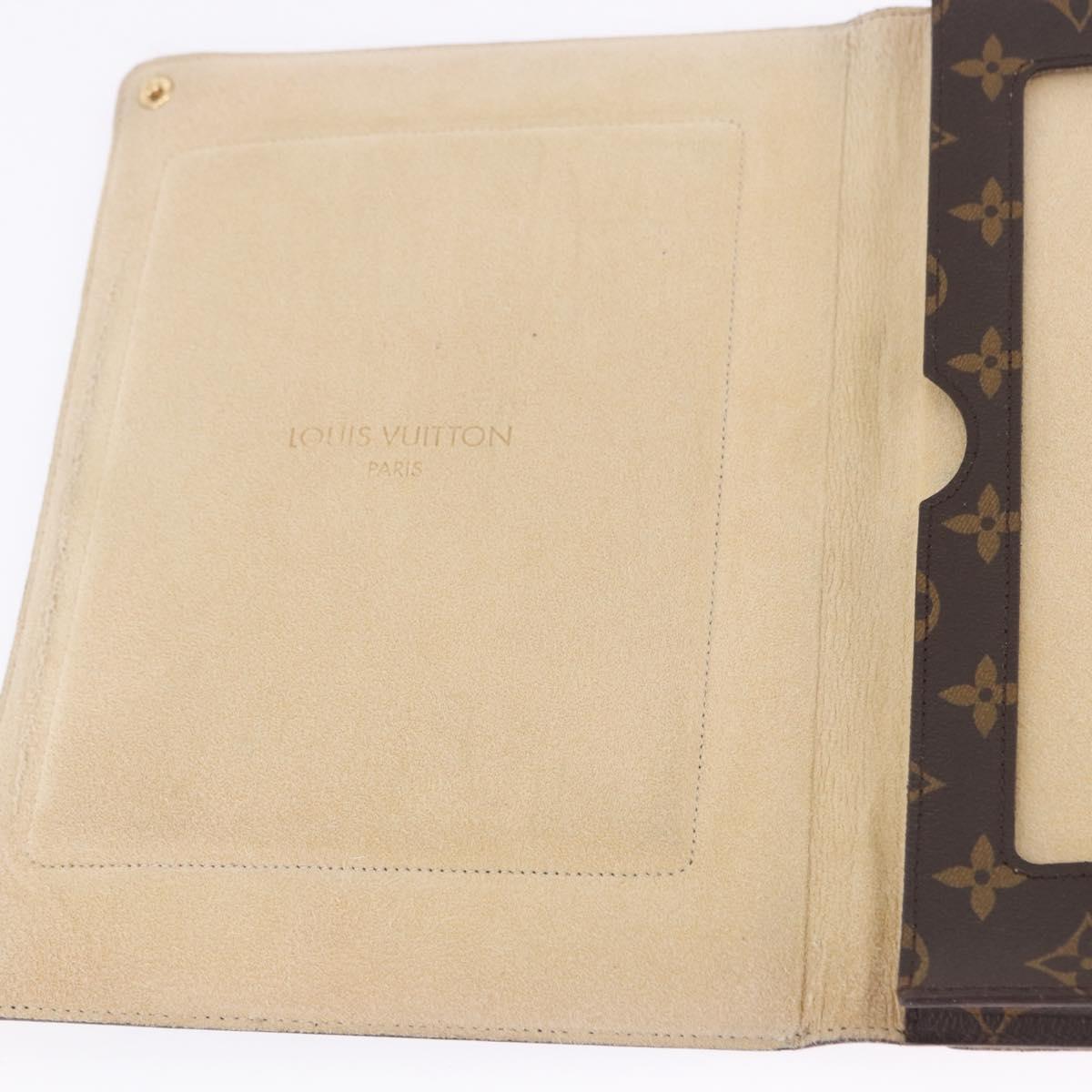 LOUIS VUITTON Monogram Etui iPad Case M93803 LV Auth hk4083