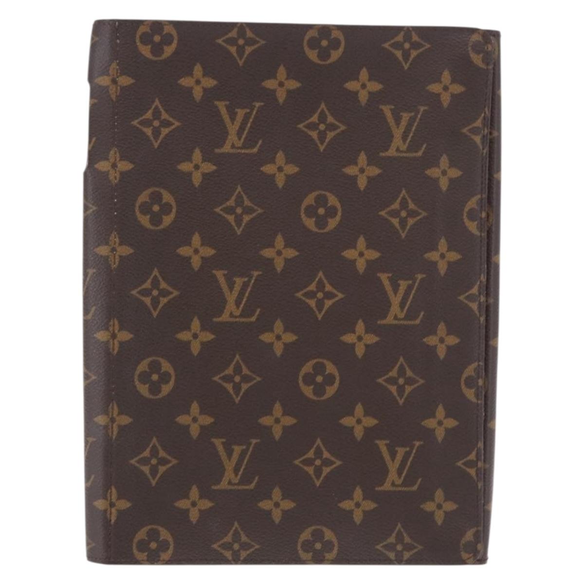 LOUIS VUITTON Monogram Etui iPad Case M93803 LV Auth hk4083